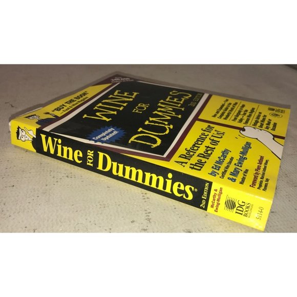 Wine for Dummies Mary Ewing-Mulligan and Ed McCarthy book - Picture 2 of 14